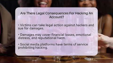Are There Legal Consequences For Hacking An Account? - Everyday-Networking