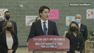 Alberta, Ottawa ink $10-a-day child-care deal