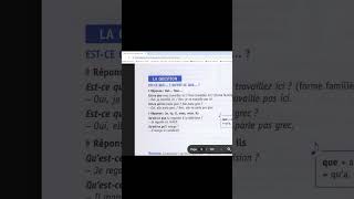 : Est-ce que et Qu'est-ce que