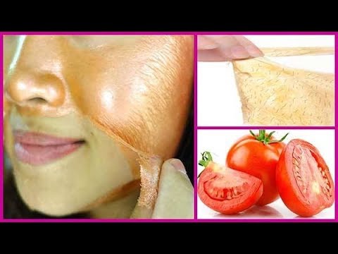 التخلص من الشعر الزائد خلال دقائق قليلة باستخدام الطماطم
