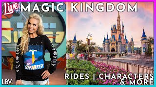 🔴LIVE: Magic Kingdom Sunday Funday with Characters, Disney Rides POV, Shows, &amp; more in Disney World