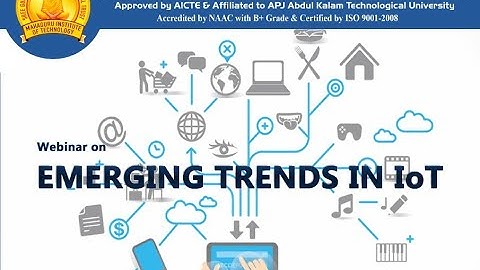 Webinar on emerging trends in IOT.