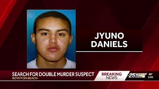 Search for Boynton Beach double murder suspect