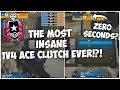 The Most *INSANE* 0s Defuse 1V4 ACE CLUTCH *EVER*!?! | Rainbow Six: Siege Twitch Clips
