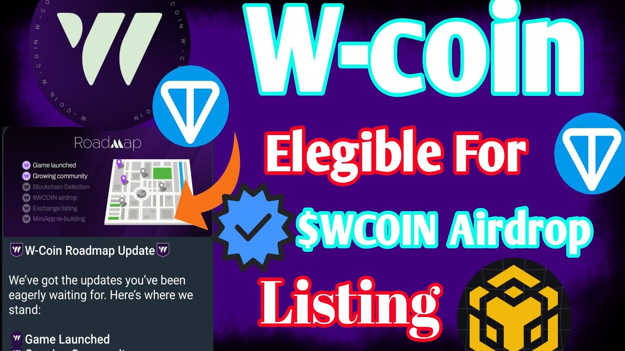 W-coin Elegible For $Wcoin Airdrop | W-coin Stake Update | W-coin ...