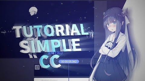 Tutorial | Simple CC Typo/RawFX On Kinemaster #AMV #kinemaster