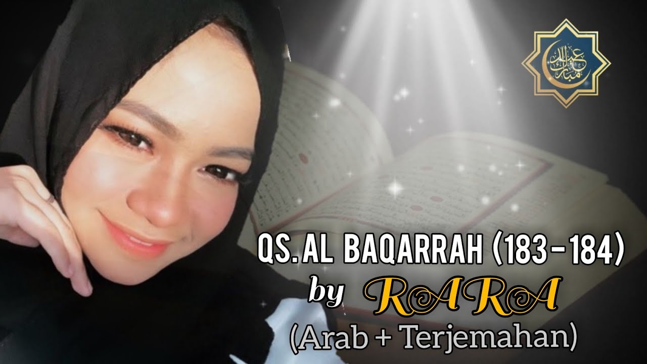 MASYA ALLAH Merdu Banget, Rara Belajar Ngaji Surah Al - Baqarrah (183-184)