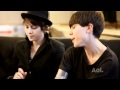 Capture de la vidéo 1/2 Tegan And Sara & Hayley Williams - Interview Spinner