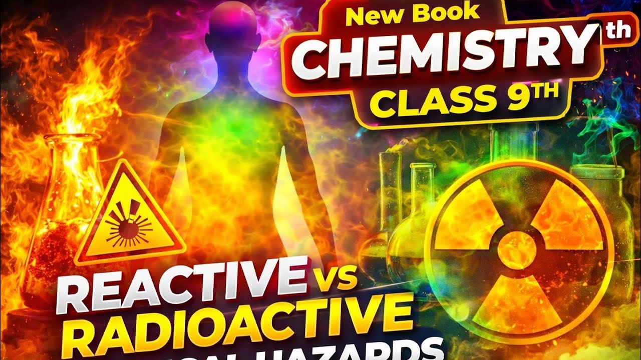 Reactive chemical hazards_ Radioactive ☢️ Hazards_ Lecture 4_ Chemistry _new book _ 9th class