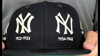 New York Yankees COOPERSTOWN EVOLUTION-2 Navy Fitted Hat by New Era