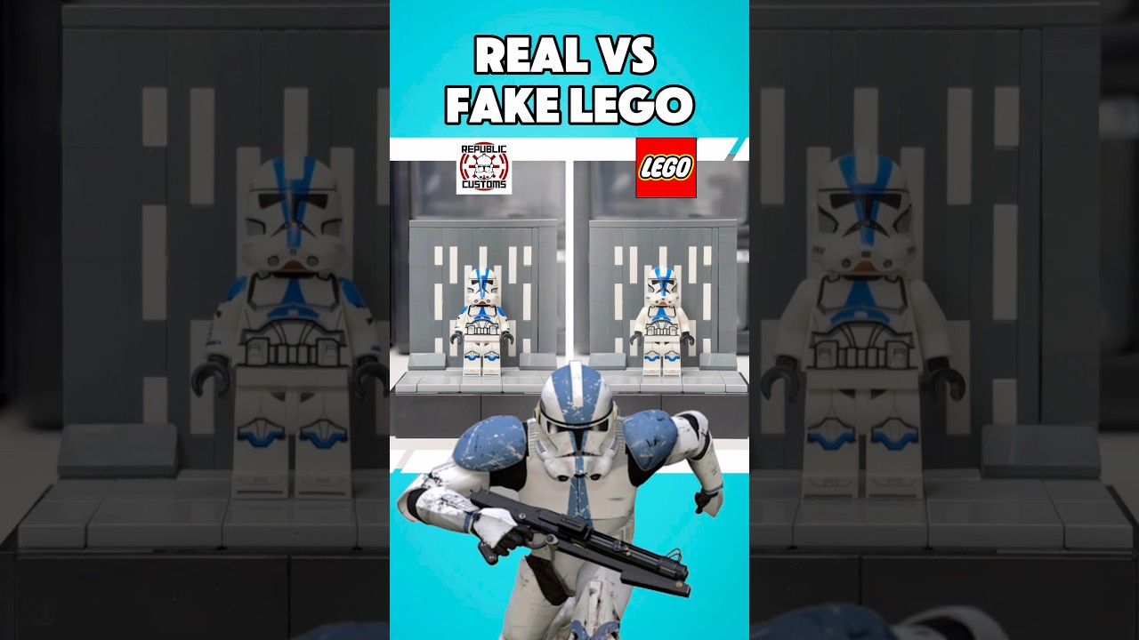 Which 501st Trooper are you choosing? Real v Replica Minifigs!!! 