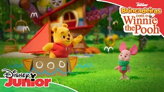 Brincadeiras Com O Winnie The Pooh | Piglet, Tigre E A Caixa De Cartão