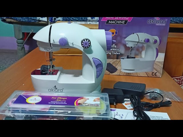 Magic Fly Mini Sewing Machine (Turquoise color)-BRAND NEW🔥