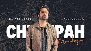 Haider 2014 Chutzpah Monologue Acting Performance By Sarthak Kathuria