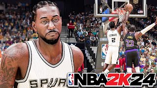 2014 Spurs Kawhi Leonard is a BUCKET in NBA 2K24 Play Now Online!