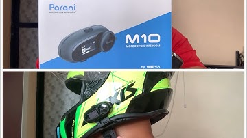 SENA PARANI M10 Unboxing & Installation