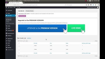 How to check pincode/zipcode based for shipping and COD in woocommerce