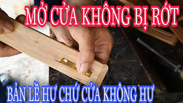 Cách gắn BẢN LỀ CỬA TỦ // Mẹo gắn BẢN LỀ mà không phải ai cũng biết