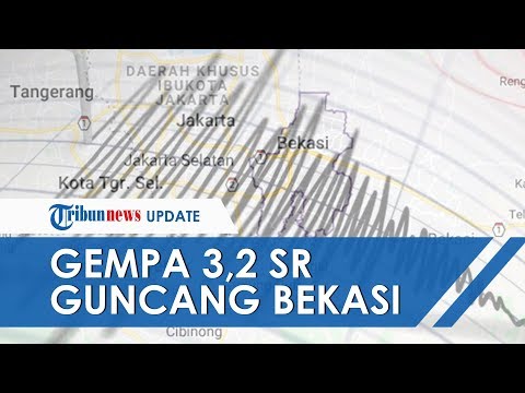 BREAKINGNEWS: Gempa 3,2 SR Guncang Bekasi, BMKG Imbau Masyarakat agar Tetap Tenang