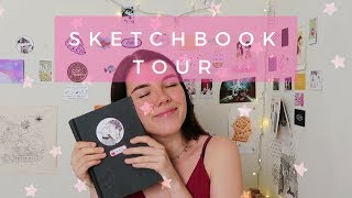 Hi, here's a sketchbook tour.