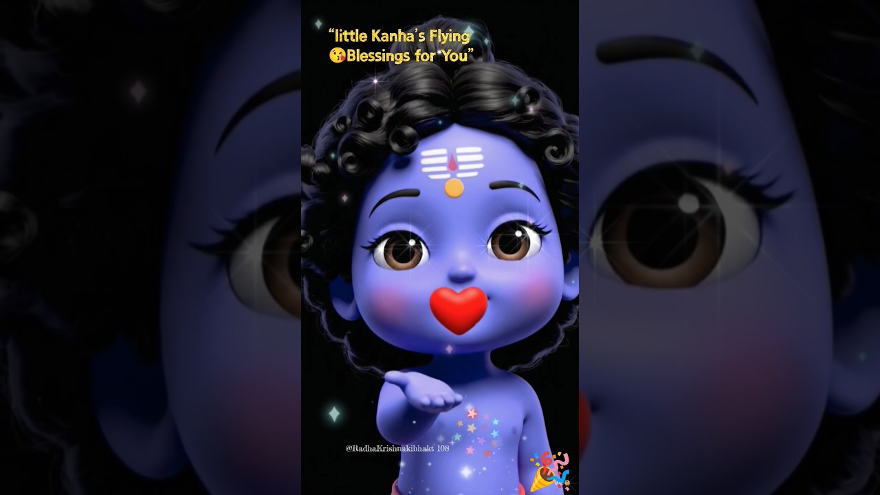 ““Baby Krishna sending love & blessings 😇new year special status। 