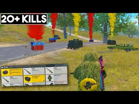 SO MANY DROPS & AWM&39;S! | 20+ KILLS | PUBG Mobile