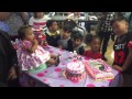 Jayelyn's Minnie Mouse Birthday Celebration- Singing Happy Birthday