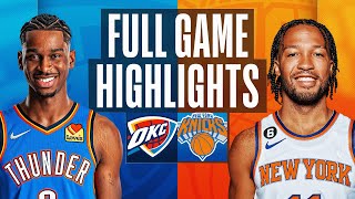 Game Recap: Thunder 145, Knicks 135