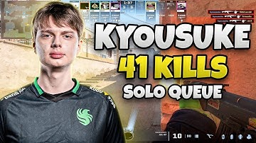 FALCONS KYOUSUKE Plays Faceit Solo Queue - kyosuke POV with Voice Comms (Dust2)