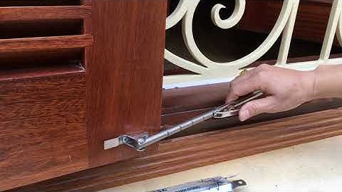 Thanh chống gió Cửa Sổ hãm thông minh chống va đập