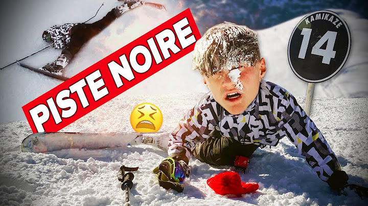 72H POUR PISTE NOIRE !! (mdr j'ai jamais skié) ⛷