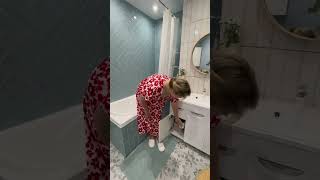 👍Полезные фишки для ванной комнаты! Смотрите до конца и применяйте в своем интерьере!