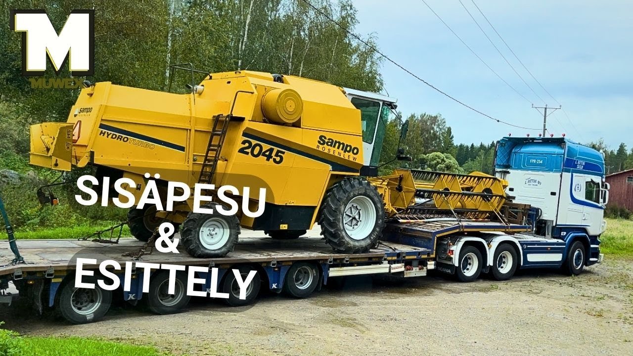 Uusi Sampo 2045 Saapuu: Ensimmäinen Pesu ja Esittely