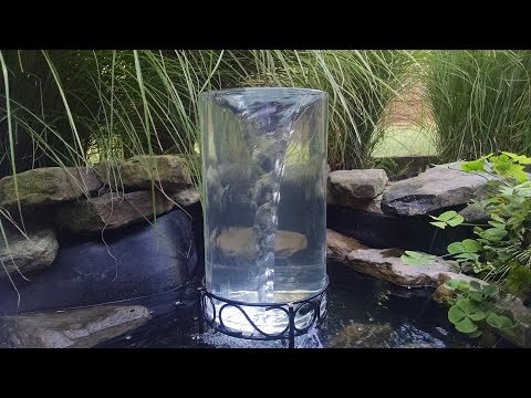 'On The Fly... DIY' Vortex Water Feature