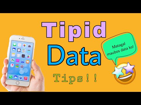 TIPS PARA MAKATIPID SA MOBILE DATA