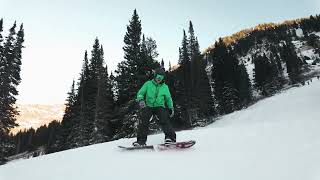 DJI Pocket 3 Snowboarding