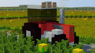 (TUTO) Véhicule : Tracteur / La ferme MINECRAFT FR