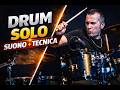 Drum Solo Potente su Yamaha live custom| Come Costruisco Dinamica e Tensione