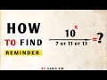 Remainder Theorem problems (Part - 2)#remainder #mstutorialodisha 