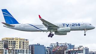 Batumi Airport PLANE SPOTTING | TU-214, SSJ-100