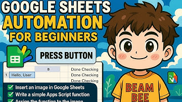 Google Sheets Automation for Beginners | Assign Function to Image with Google Apps Script
