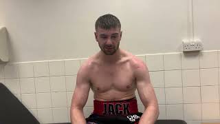 Post Fight interview with Jack Daly After his 4th Round tko win over Ryan Labourn