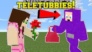 Minecraft: TELETUBBIES!! (GAMINGWITHJEN'S FAVORITE SHOW IN MINECRAFT!) Mod Showcase