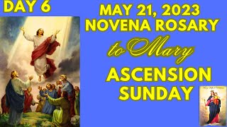 DAY 6 | NOVENA ROSARY TO MARY HELP OF CHRISTIANS | THE GLORIOUS MYSTERIES | MAY 21, 2023