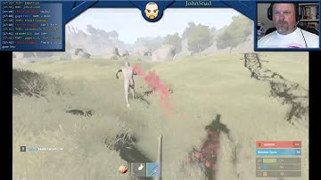 Rust Johnstud getting a headshot with the new THROWABLE spear