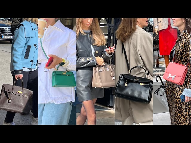 Hermés bag in PARIS, Birkin, Kelly, paris street style, paris