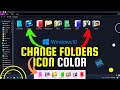 How To Change Folders Icon Color In Windows 10 PC | Free
