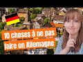 10 choses  ne pas faire en allemagne