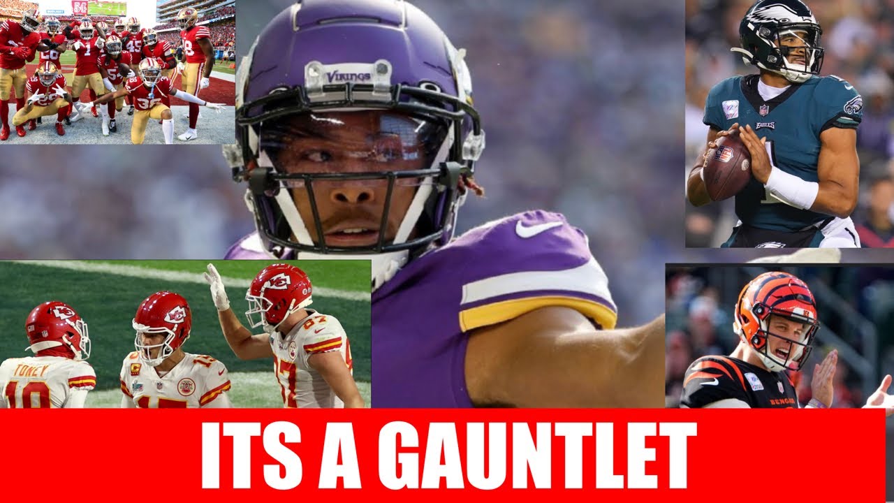 The Minnesota Vikings 2023 Schedule Is TOUGH Definitely A GAUNTLET the-minnesota-vikings-2023-schedule-is-tough-definitely-a-gauntlet