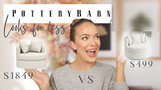 pottery barn looks for less || high end pottery barn looks for less